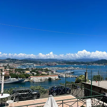 Ferienwohnung Seaview House Free Parking & Private Garden La Spezia Exterior foto