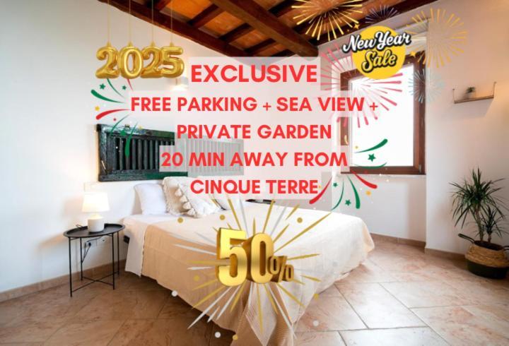 Seaview House Free Parking & Private Garden La Spezia